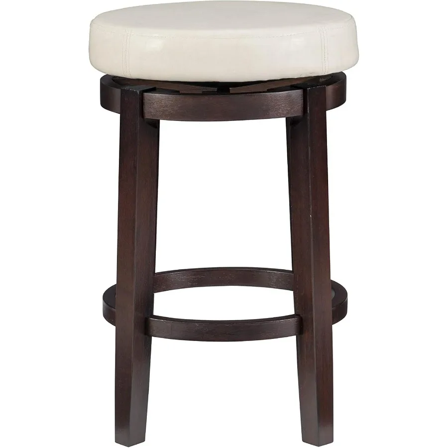 Linon Maya Rice 24-дюймовый табурет-стойка 24 дюйма
