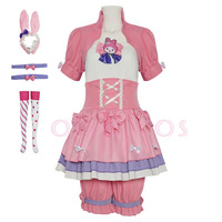 Identity 5 Cheerleader Cosplay Costume Uniform Wig Anime Halloween High-quality Costumes for Women Game