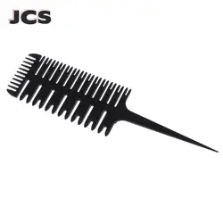 Big Tooth Comb Hair Dyeing Tool Highlighting Comb Brush Salon Pro Fish Bone Design Comb Hair Dyeing Sectioning