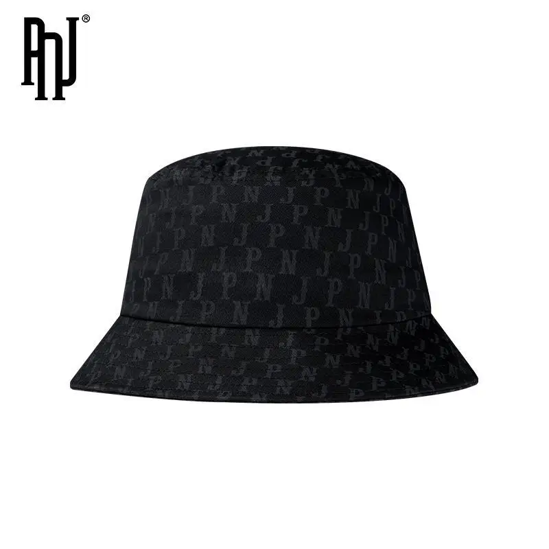 PNJ2023 Fashion New Style Couple Embroidery Bucket Hat All Over Print Leisure Fashion Versatile Sports Sun Hat