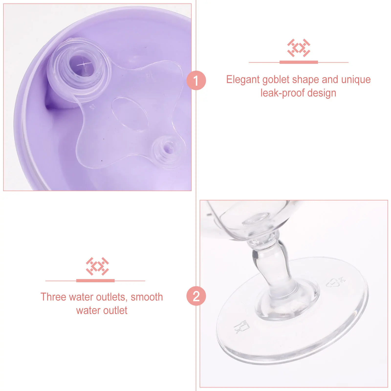 

Children Water Cup Baby Goblet Cold Heat Resistant Leak Proof Lightweight Natural Material For Infant Feeding Drinking