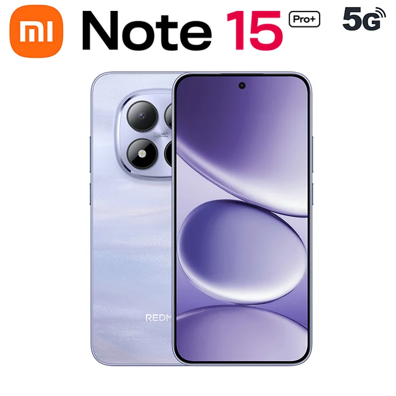 New Original Redmi Note 15 Pro+ Plus Snapdragon® 7s Gen 4 Smartphone 50MP OIS Camera 6.83" 1.5 K 120HZ Display 90W fast chargin