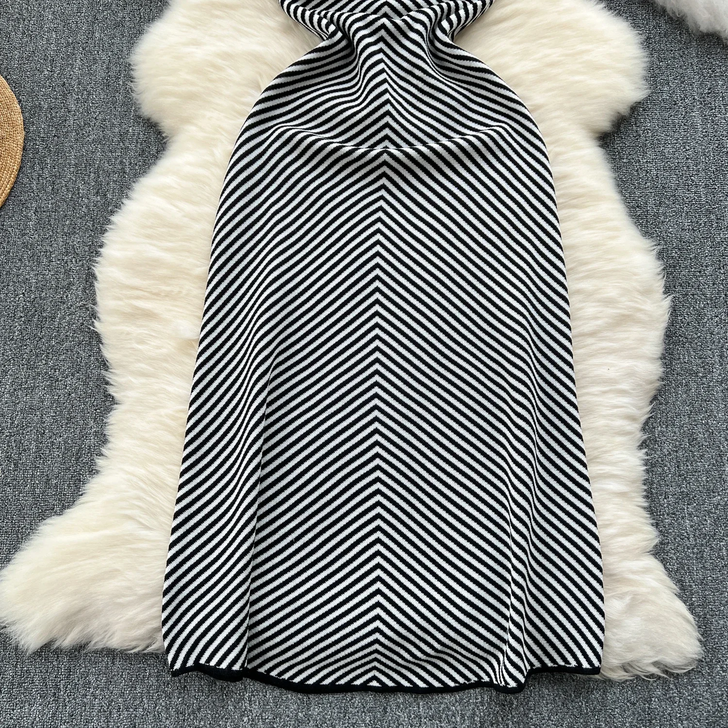 Summer Elastic Knit Bodycon Maxi Long Dress Women\'s Elegant Sleeveless O Neck Tank Dress Street Vacation Beach Casual Sundress