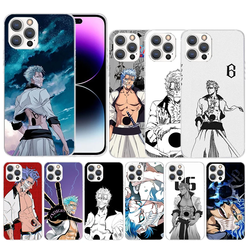 Phone Cases That Fit Iphone 16E - Capa Protetora Bleach Grimmjow para iPhone