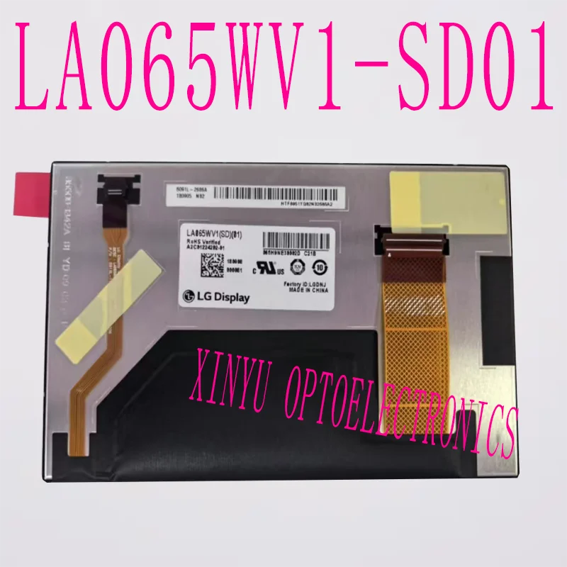 

Оригинальный 6,5-дюймовый ЖК-дисплей LA065WV1-SD01 LA065WV1 (SD) (01) для автомобильной навигации