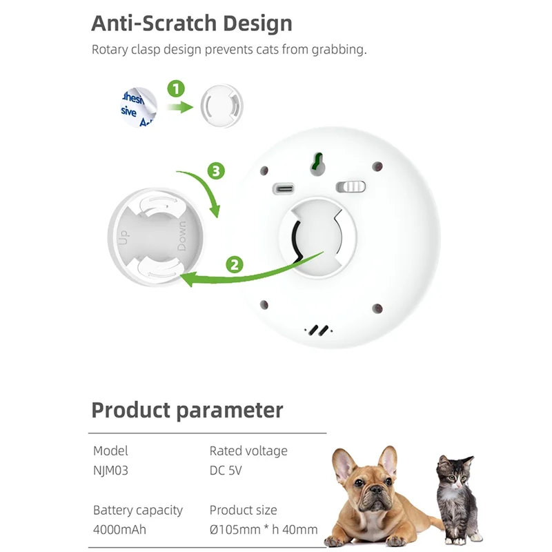 A85I-Cat Deodorizer สําหรับกล่องครอกสมาร์ทเครื่องฟอกกลิ่นแมว Room Deodorizer สําหรับกล่องครอกแมว