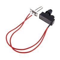 1kit Igniter with High Spark Plug Wire Length 450mm Each Double Ignition Sparks Fits for Grill/heater/water Heater/Burner Parts