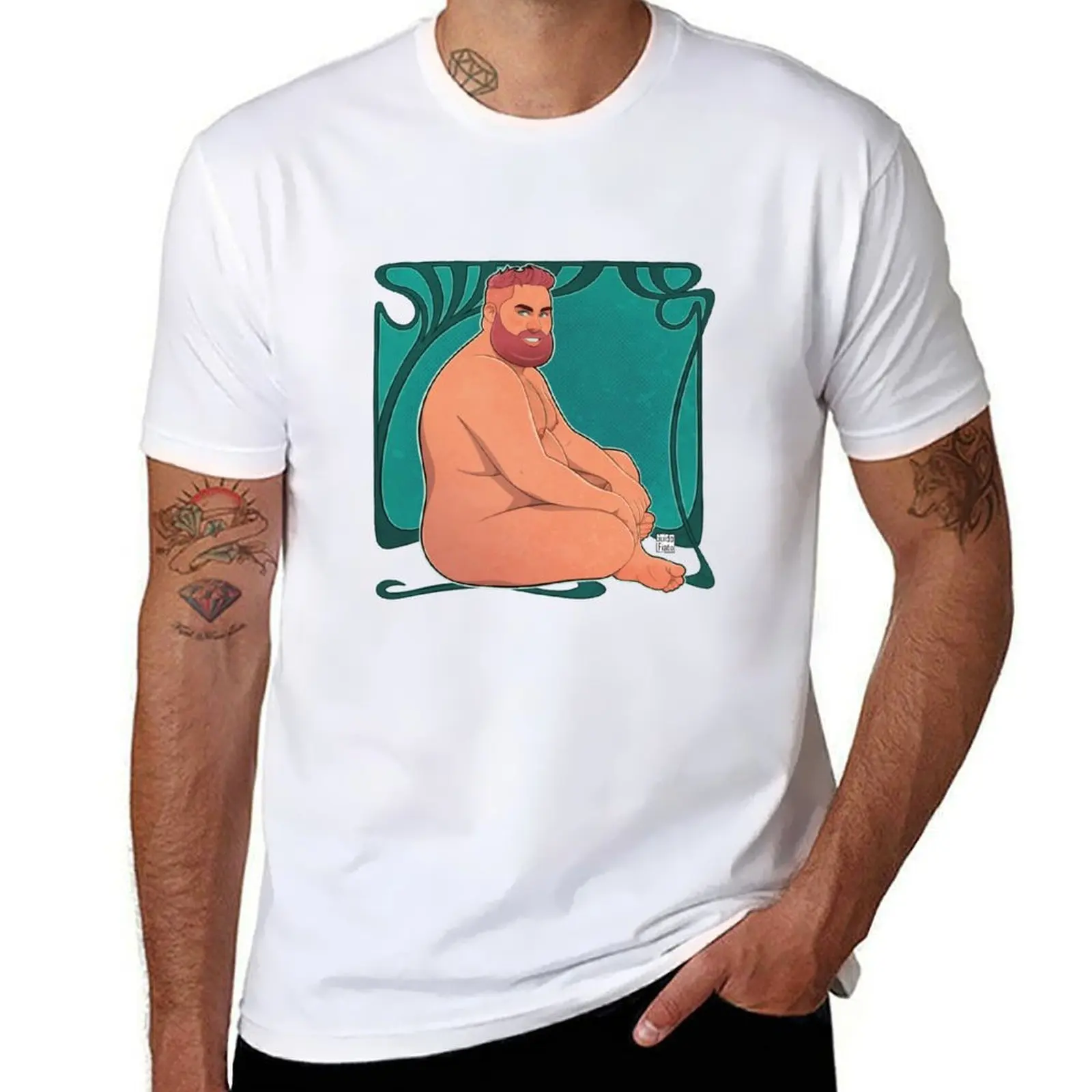 

Bear Nouveau T-Shirt t shirts with prints anime t shirts for man T-Shirt