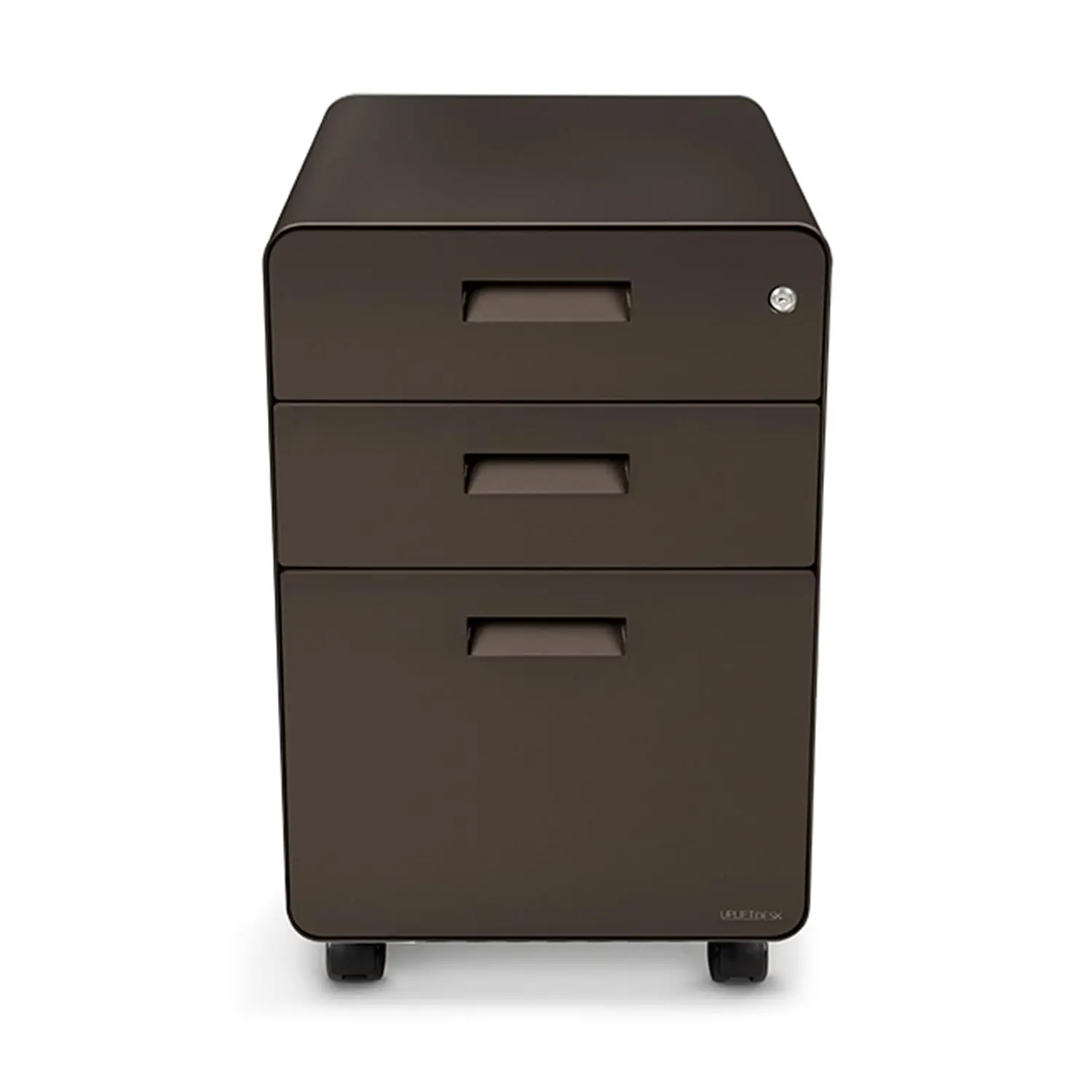 3-Drawer Mobile File Cabinet Steel Rolling with Lock Soft-Close Letter Legal Size Storage Home Office, Customized
