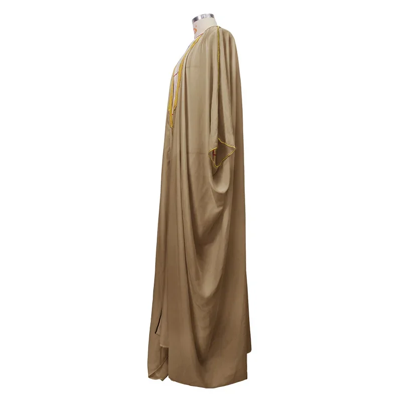 Roupas islâmicas de cetim muçulmano dubai homens bisht abaya eid árabe aberto quimono thobe saudita robe solteiro jubba vestido médio oriente caftan