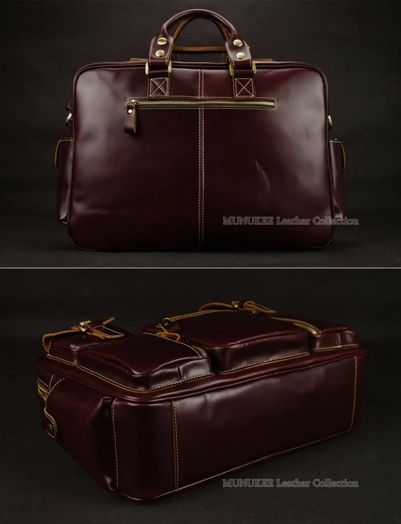 Luxury Genuine leather men travel bags luggage Bag Large Men duffle bag weekend leather travel bag Overnight tote Big M038