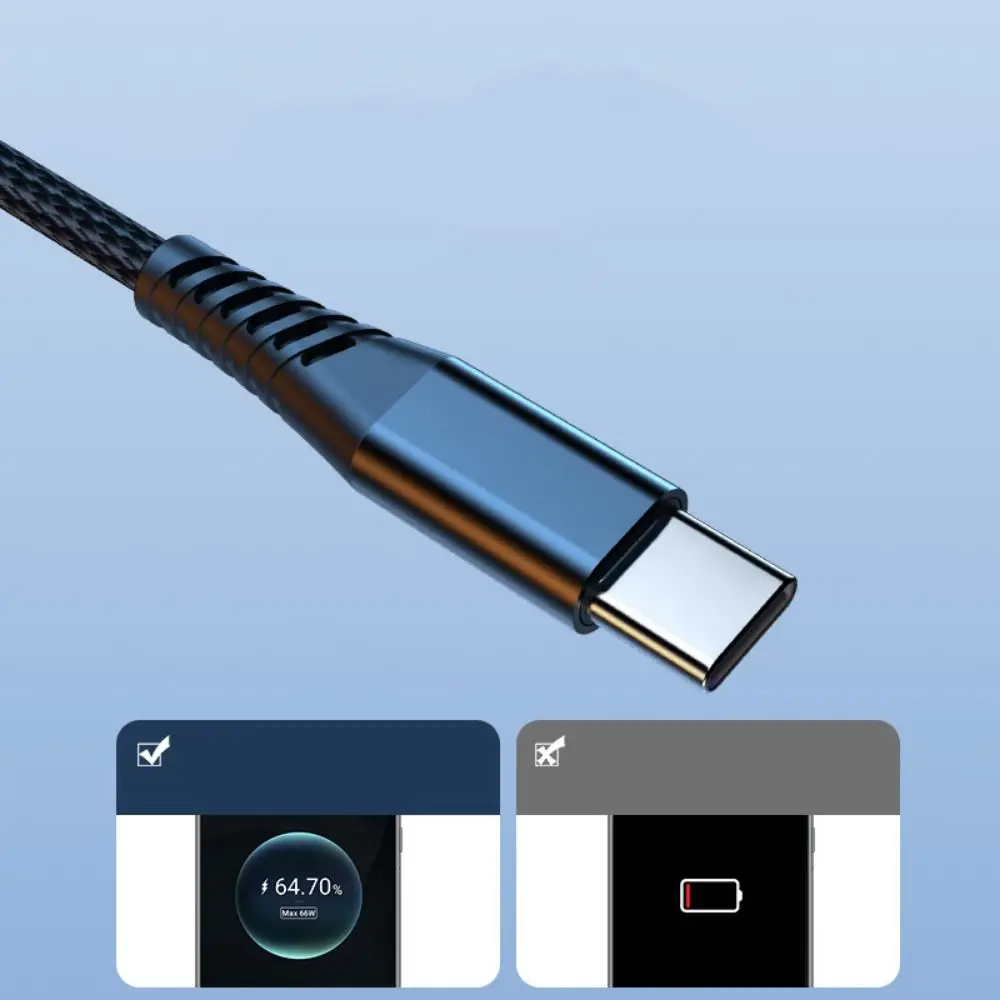 Type-c TO Type-c Fast Charging Cable Micro Safe Charging USB Type C Cable Resistant To Bending Dual Type C