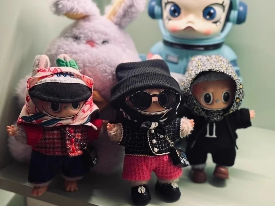 

Only Clothes Hot Sale New 15-17cm Doll Idol Gd Same Style Fashionable Airport Styling Universal Vinyl Plush Doll Baby Clothes