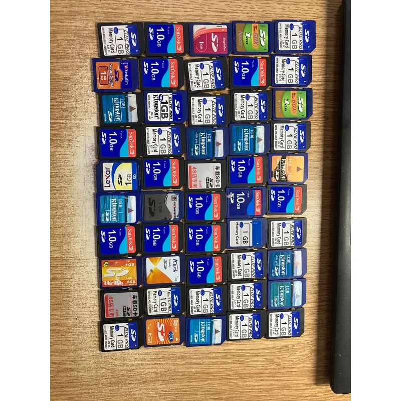 for Panasonic Canon Sony 1GB SD Memory Card Original Used Sufficient Storage for Camera Disassembly Compatible