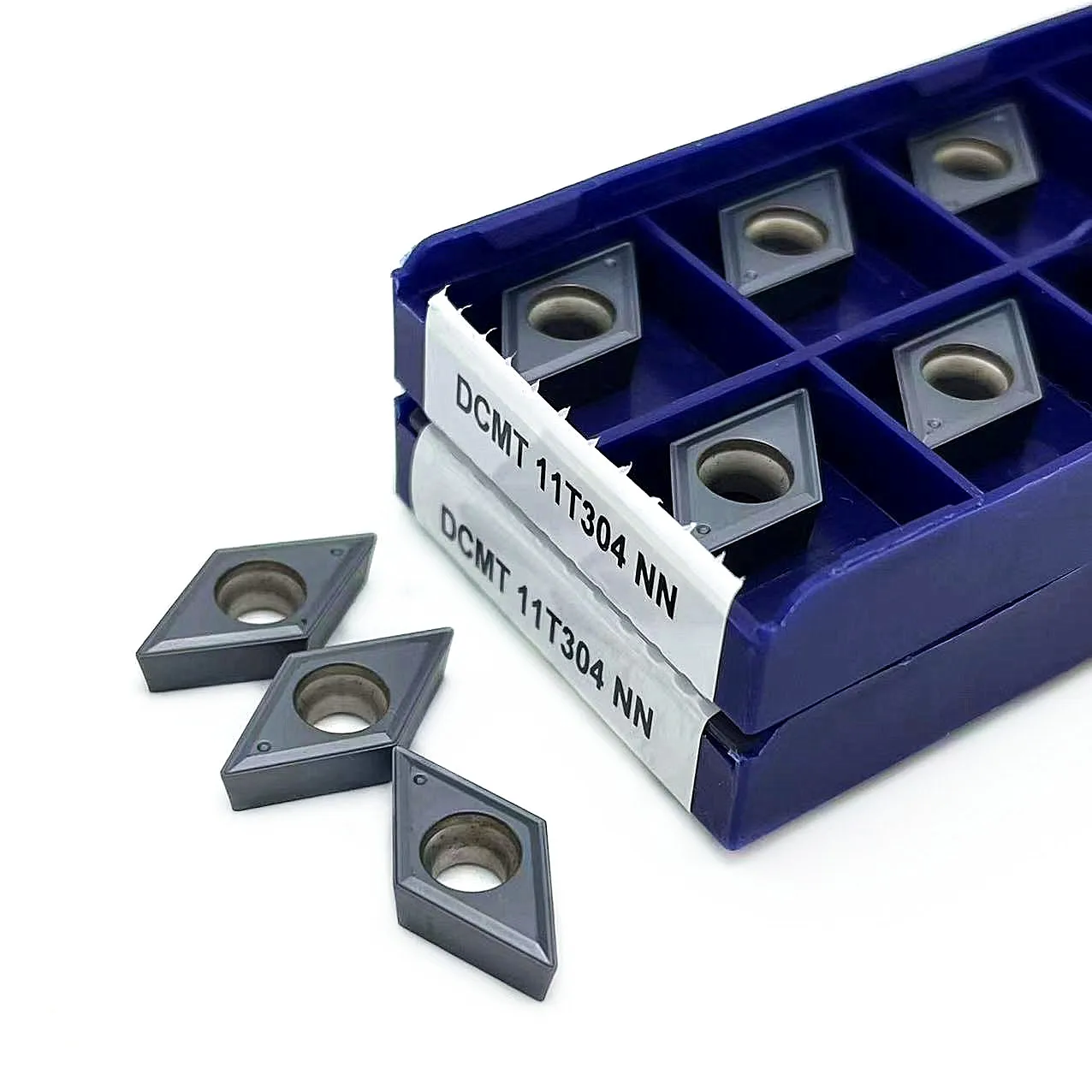 เครื่องกลึงลามิน่า10ชิ้น DCMT11T304 LT10เอ็นเอ็นเอ็นเอ็นซีคาร์ไบด์แทรกกัด DCMT11T304เอ็นเอ็นเอ็นเอ็น LT10 DCMT11T308พีวีดี LT10ดีซีดีเอ็มที