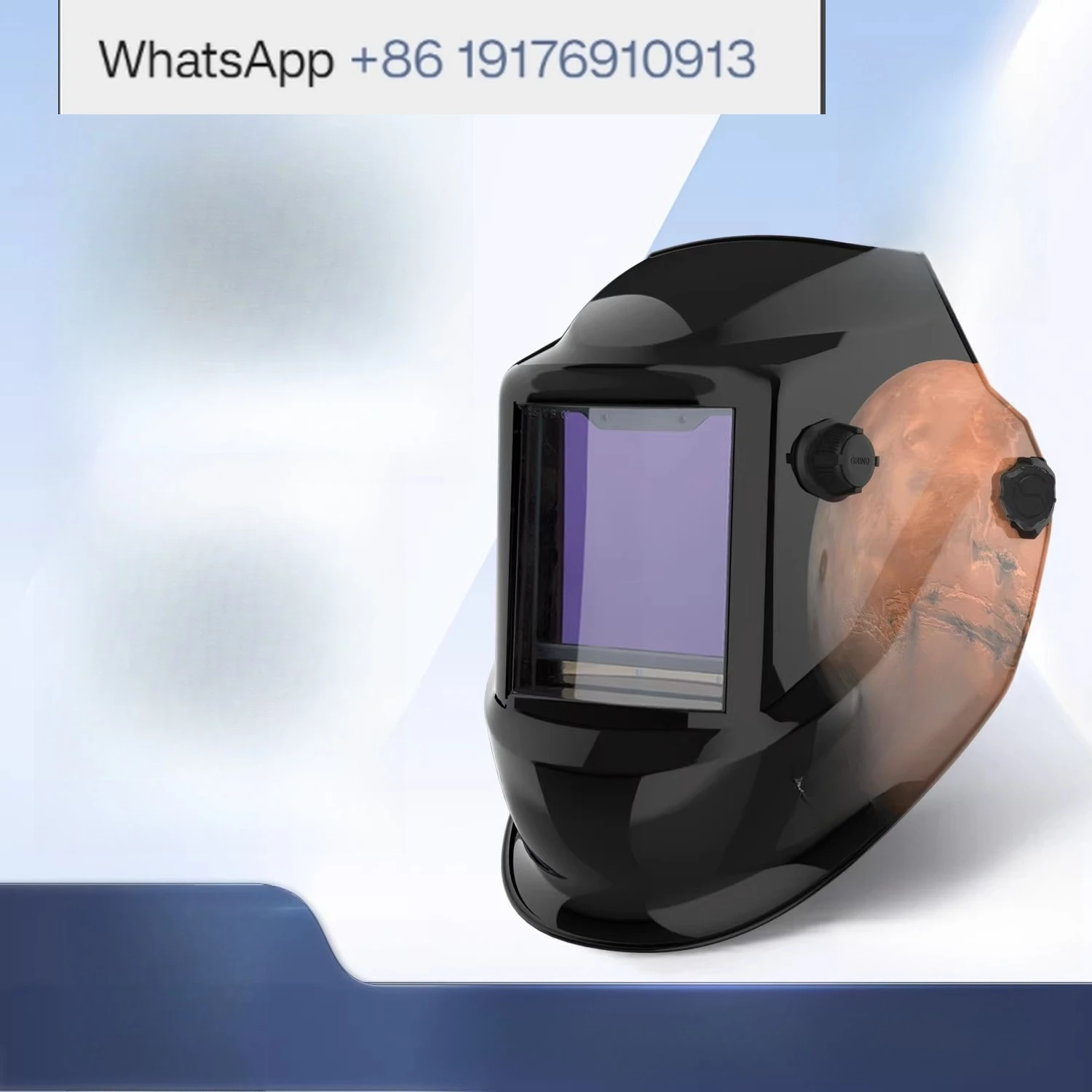 8000V intelligent variable light welding mask head-mounted welder special tool anti-ultraviolet large window welding cap