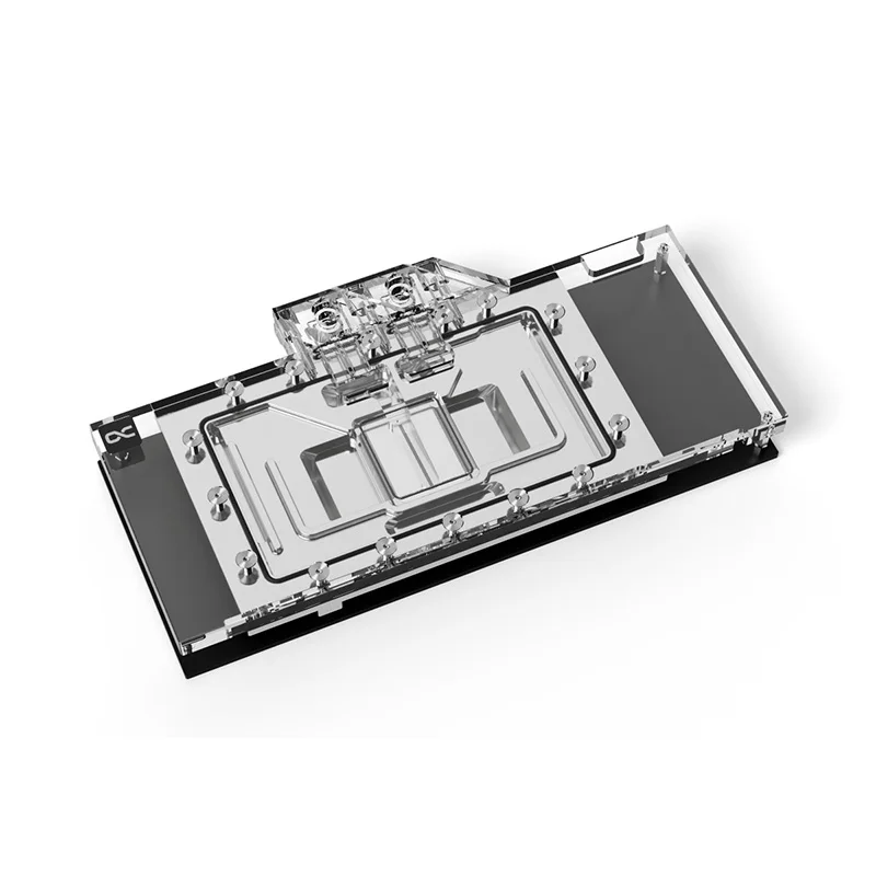 Alphacool Eisblock Aurora Water Block Compatible AMD/ASUS/Asrock/Gigabyte/PowerColor/ Radeon RX 7900XTX (Reference Card) Cooler