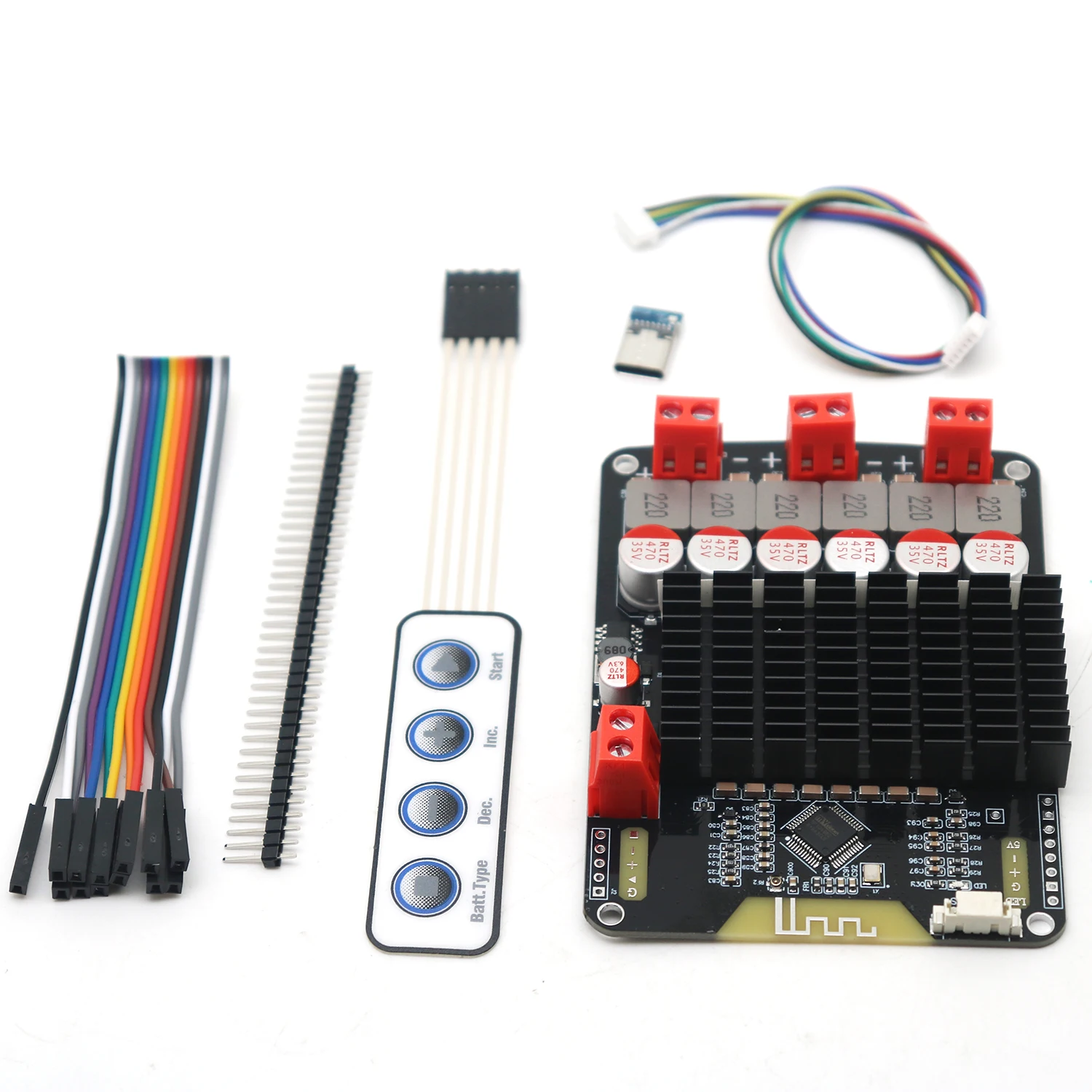2.1CH DSP Bluetooth Amplifier Board BQ1048B2+TPA3116 200W Subwoofer POWER Amplifier Audio Tuning Bluetooth5.0 AUX USB Sound Card