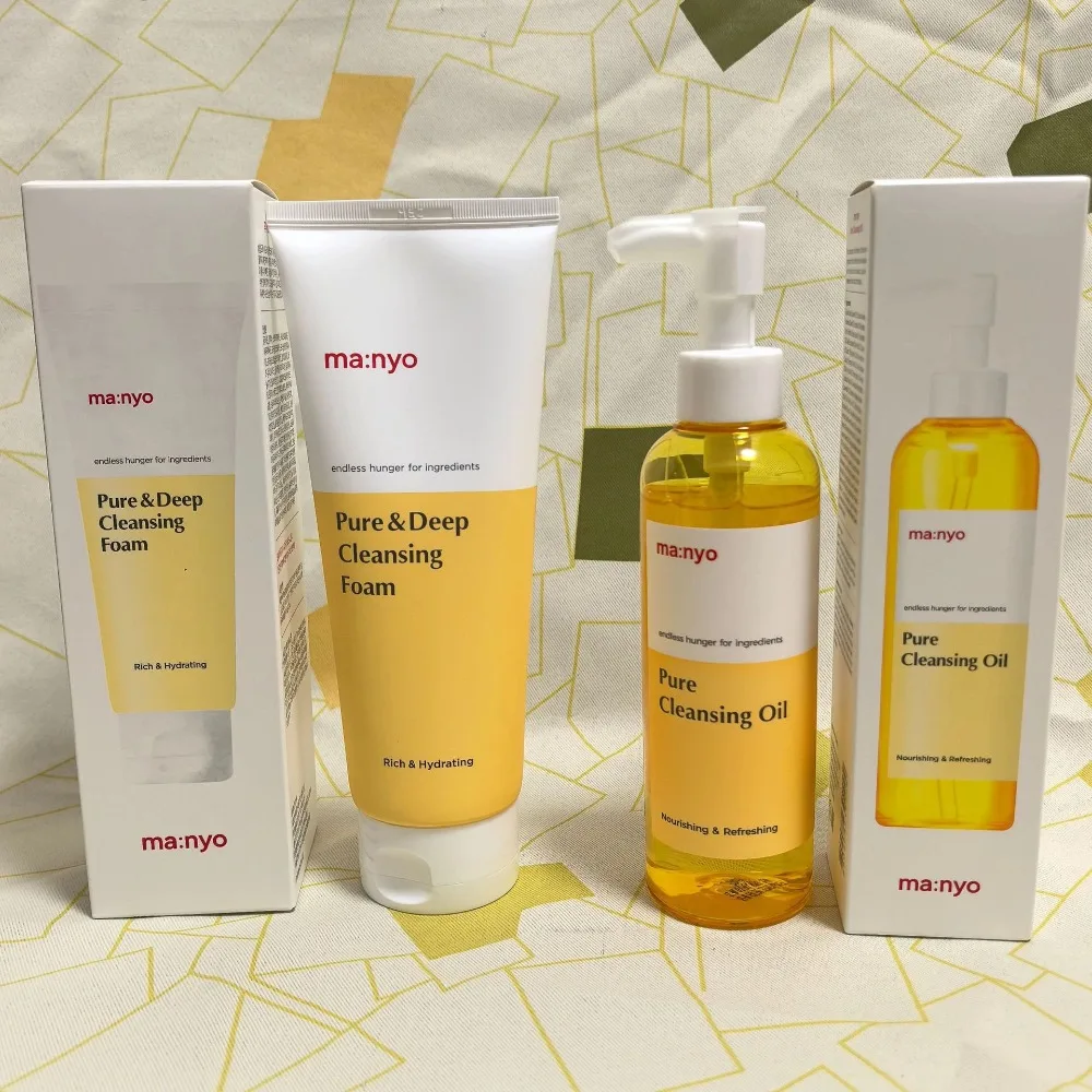 Original Brand Makeup Remover Oil Cleansing Foam Daily Nourishing Oil Control Ultra-Hydrating Foam Gentle Deep Cleansing Tools
