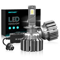 2PCS D2S D2R LED Headlight 30000LM Bulb Turbo Lamp CANBUS 6500K Car Light Plug&Play HID Conversion Kit
