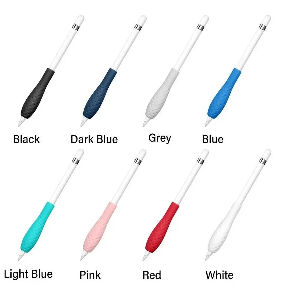 Silicone Ergonomic Grip Holder Protective Cover Case fundas for Apple Pencil iPad Touch Pen iPencil Accessories Gadgets