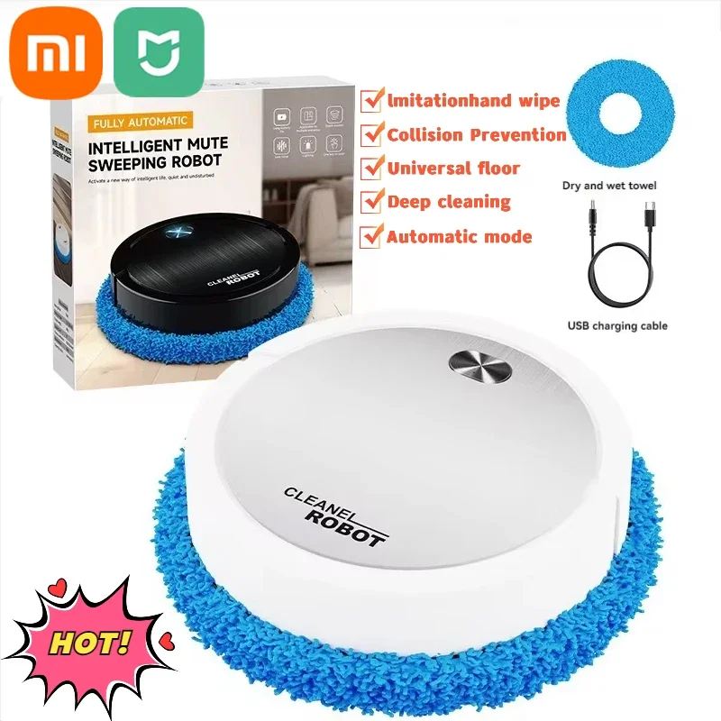 

Xiaomi Mijia New Generation of Smart RC Floor Mopping Robots Silent Floor Scrubber Cleaning Experts for Living Room and Kitchen