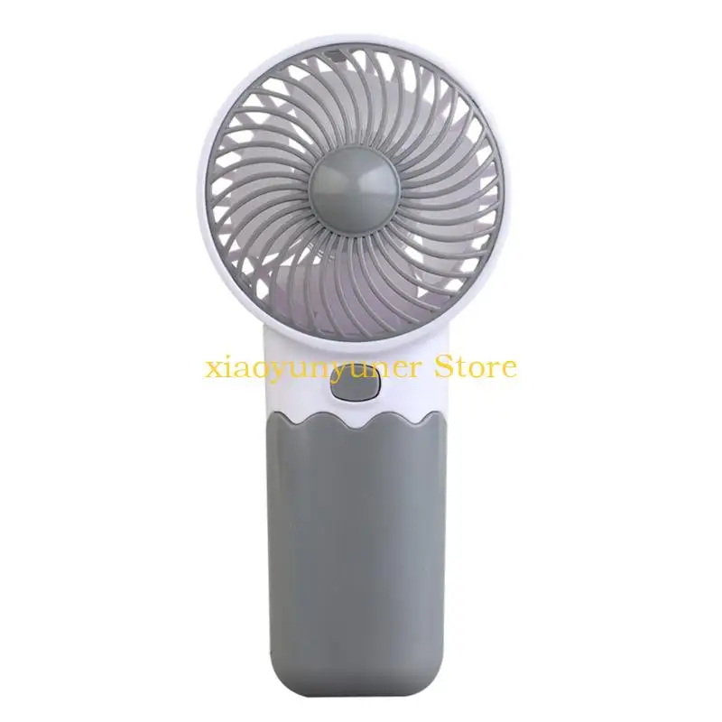 P9JB Lightweight Plastic Handheld Fan In Multiple Color Need 2X3A Cells Great For Hot Weather Cooling