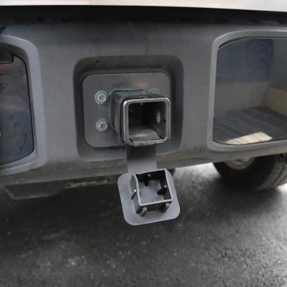 Abdeckung für Anhängerkupplung, 5,1 cm, Anhängerhaken, quadratischer Mund, Anti-Staub-Stecker, Abschleppen, Schutzhülle, Auto-Modifikationszubehör – Detail 5