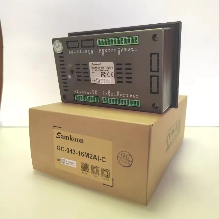 Samkoon Low Cost GC-043-16M2AI-C All in One Hmi Plc Human Machine Interface Programmable Logic Controller 4.3 Inci HMI