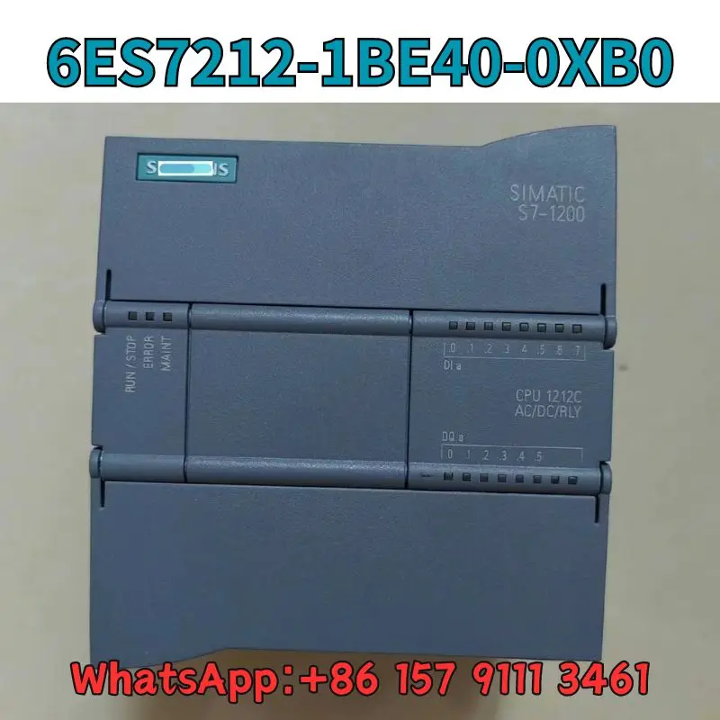 

Used PLC 6ES7212-1BE40-0XB0 Test OK Fast Shipping