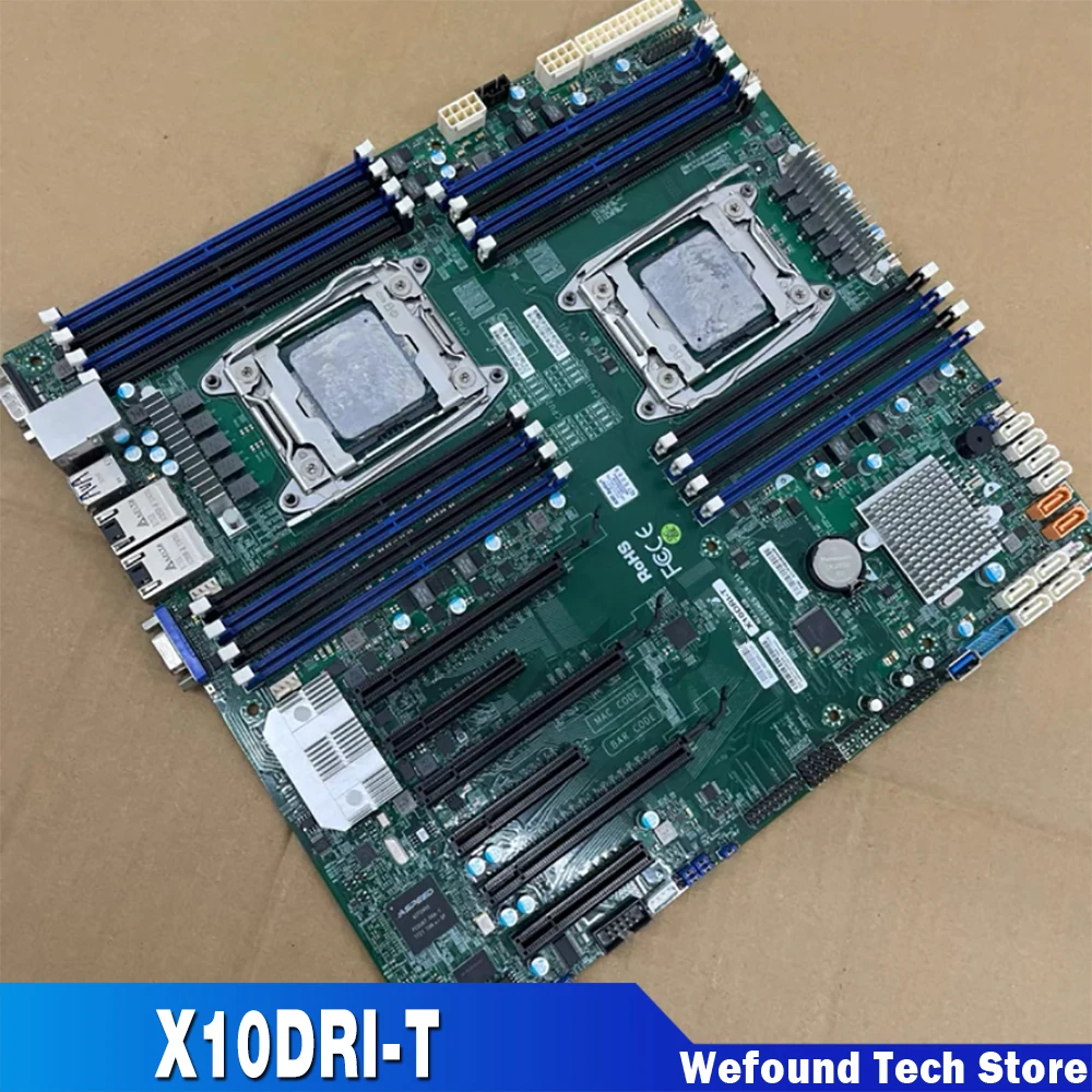 For Supermicro Server Motherboard E5-2600 v4/v3 Family LGA2011 DDR4 X10DRI-T