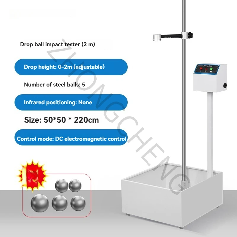 

Falling Ball Impact Tester Infrared Positioning Steel Ball Falling Impact Strength Test Free Drop Tester