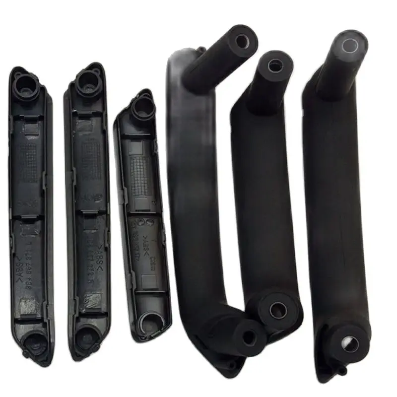 6pcs/set Black Interior Door Handle With Trim For Volkswagen Passat B5 inner armrest