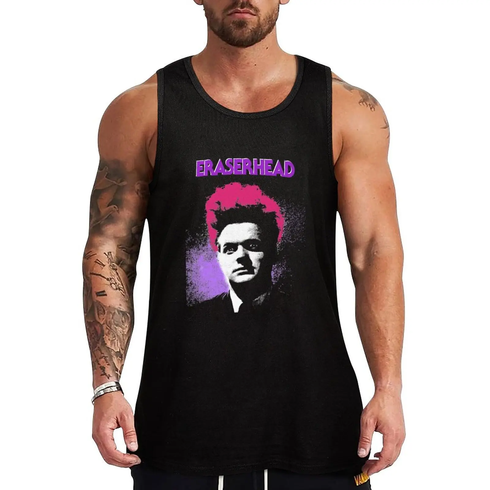 

ERASERHEAD - POP ART Tank Top gym clothes man fitness clothes for men T-shirts men