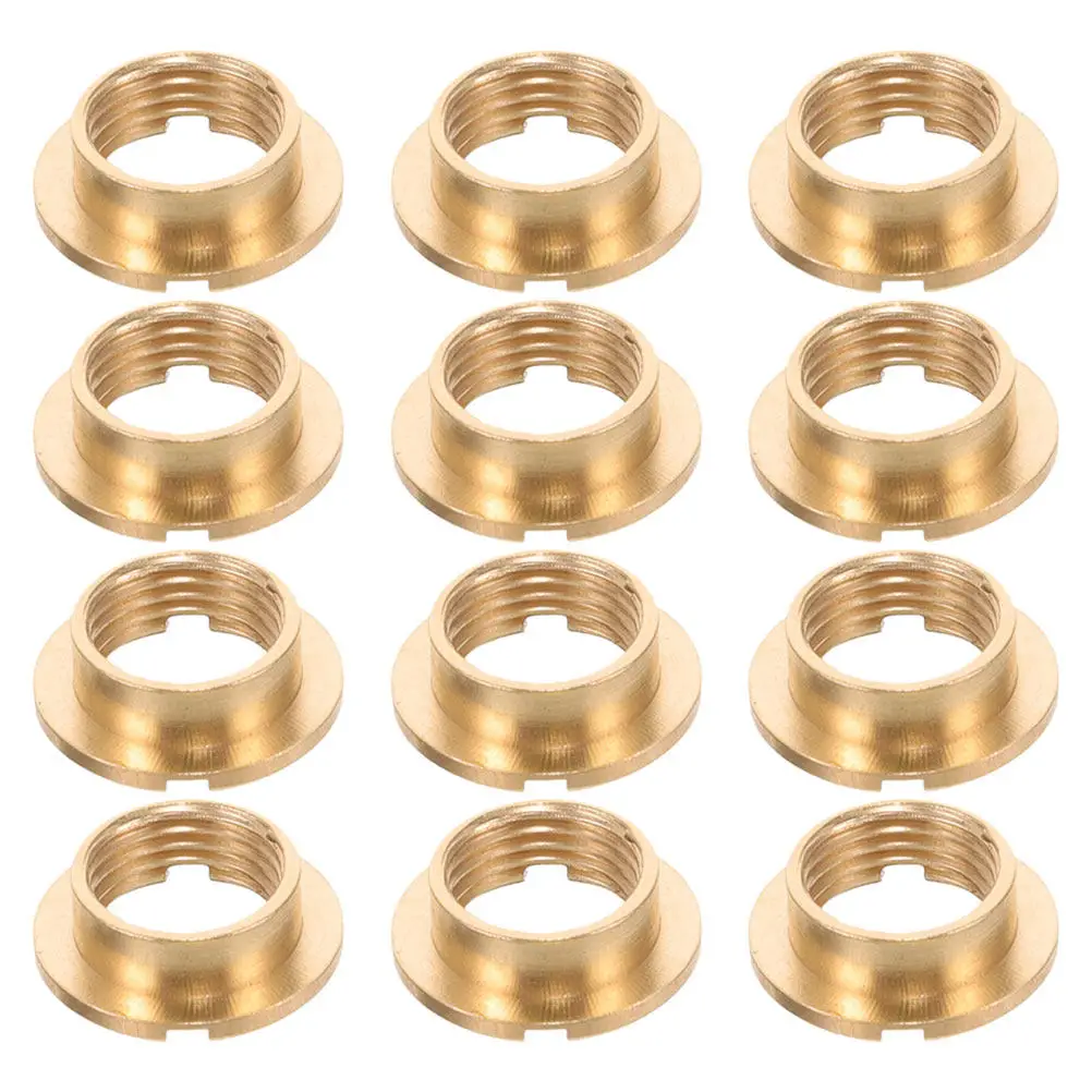 12pcs Quartz Clock Movement Nuts – Round & Countersunk Head for DIY Clock Repair and Replacement