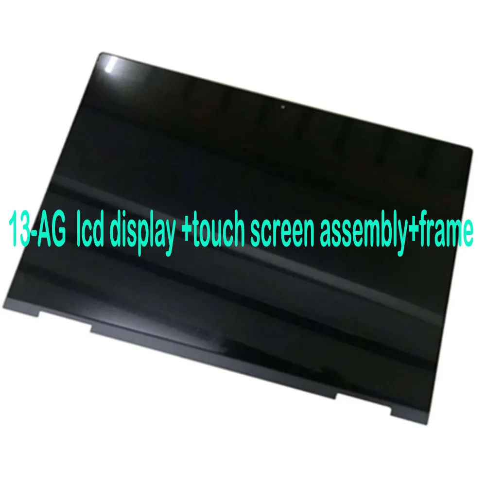 Imagem -02 - For For para hp Envy X360 13-ag Display Lcd Assembléia Digitador da Tela de Toque 13z-ag000 13m-ag0002dx 13-ag0048au 13-ag0005la Substituir 13.3