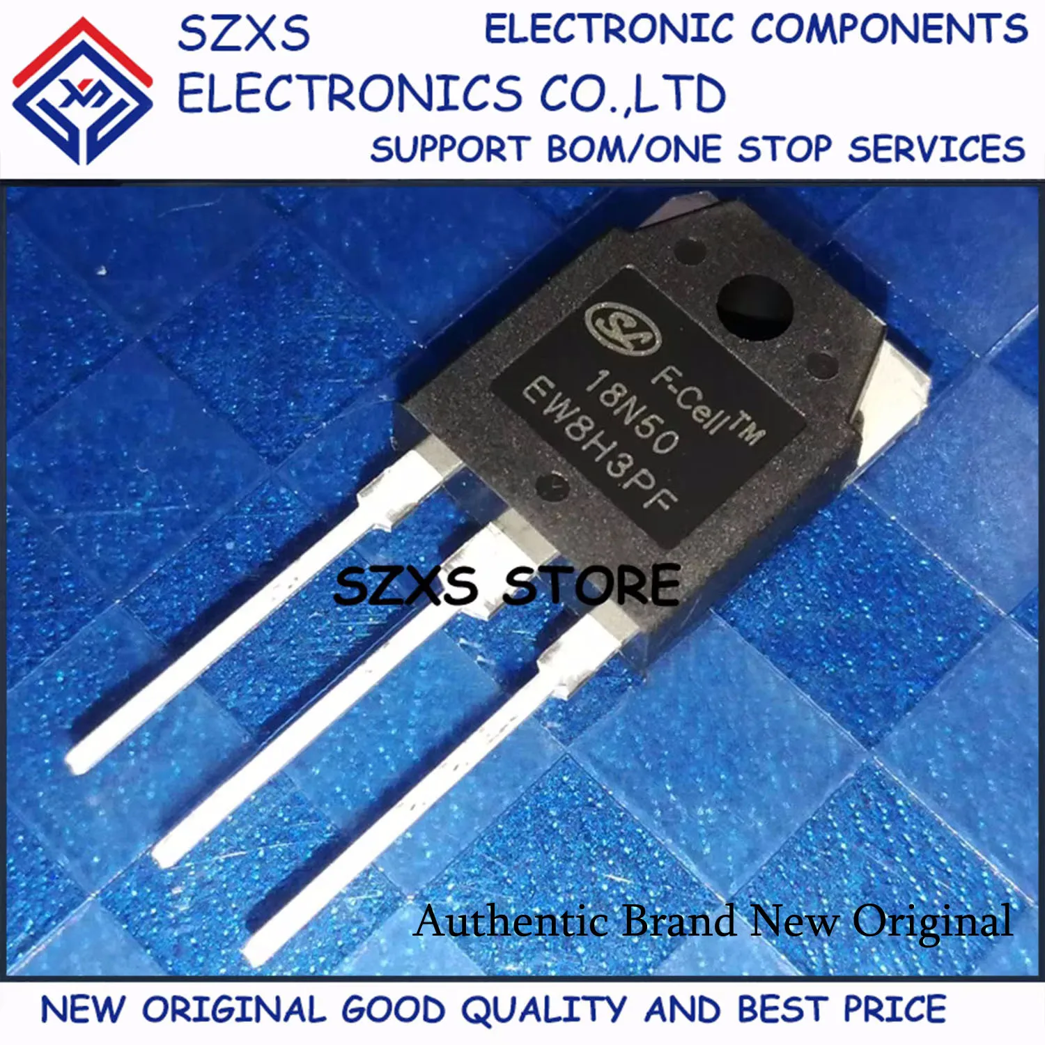 New Original 10Pcs SVF18N50PN 18N50 TO-3P 500V 18A MOSFET Field Effect Transistor In Stock Electronic Components Good Quality