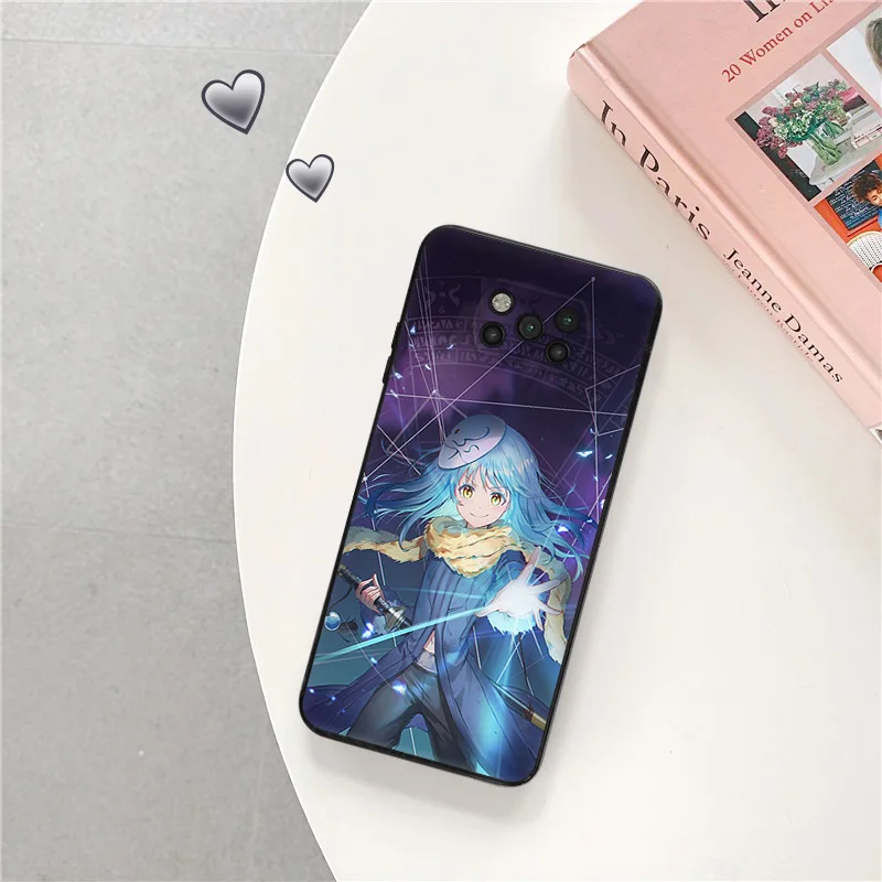 Phone Case For Xiaomi POCO X5 M3 M4 M5 C40 C50 C51 F3 F4 F5 X4 X3 F1 14 That Time I Got Reincarnated as a Slime Redmi A3X Cover