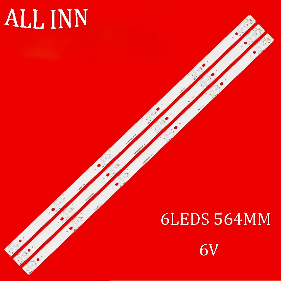 

LED Backlight strip 6 Lamp For TH OMSON 32ED05U-01B T32ED-06U-01B Sanyo 32 "TV LED-32B500 32CE650 4C-LB320T-HQ2 32RTB32M06A0