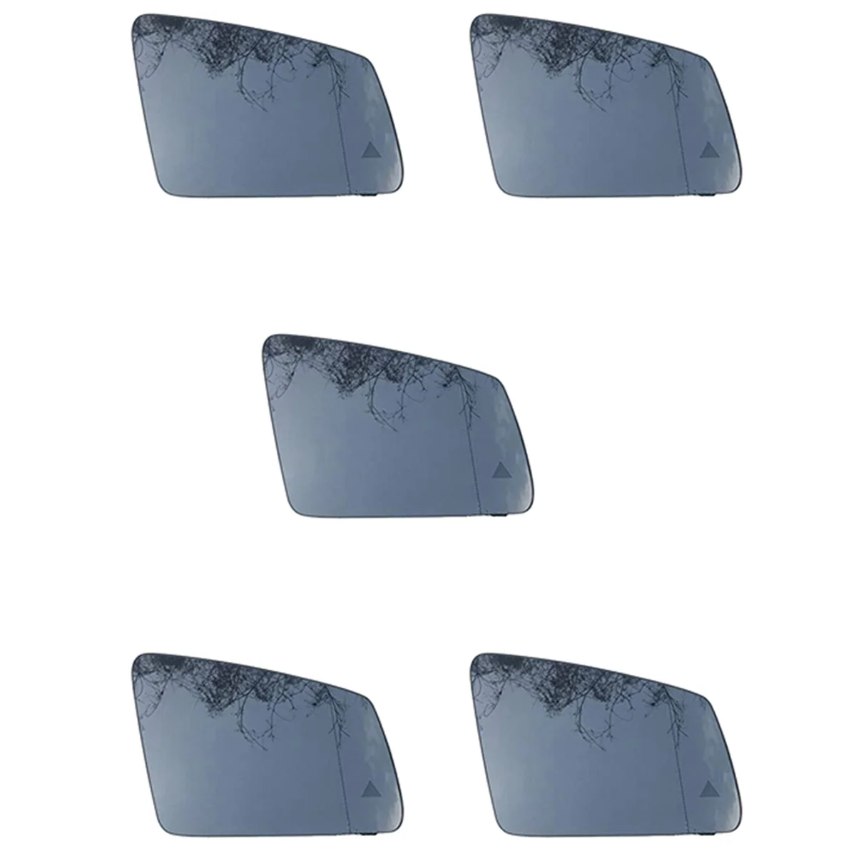 

5X Car Replacement Heated Blind Spot Warning Wing Right Rear Mirror Glass for Mercedes-Benz Gla GLK W204 W212 W221