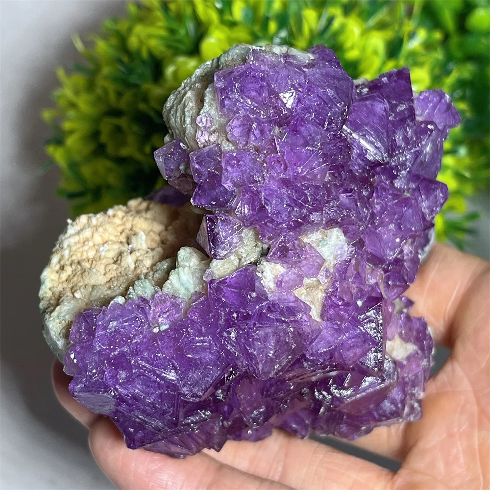 

Crystal Fluorite Specimen Stone Quartz Quartz Reiki Gemstone Flash Rainbow Healing Mineral Witchcraft Home Decoration