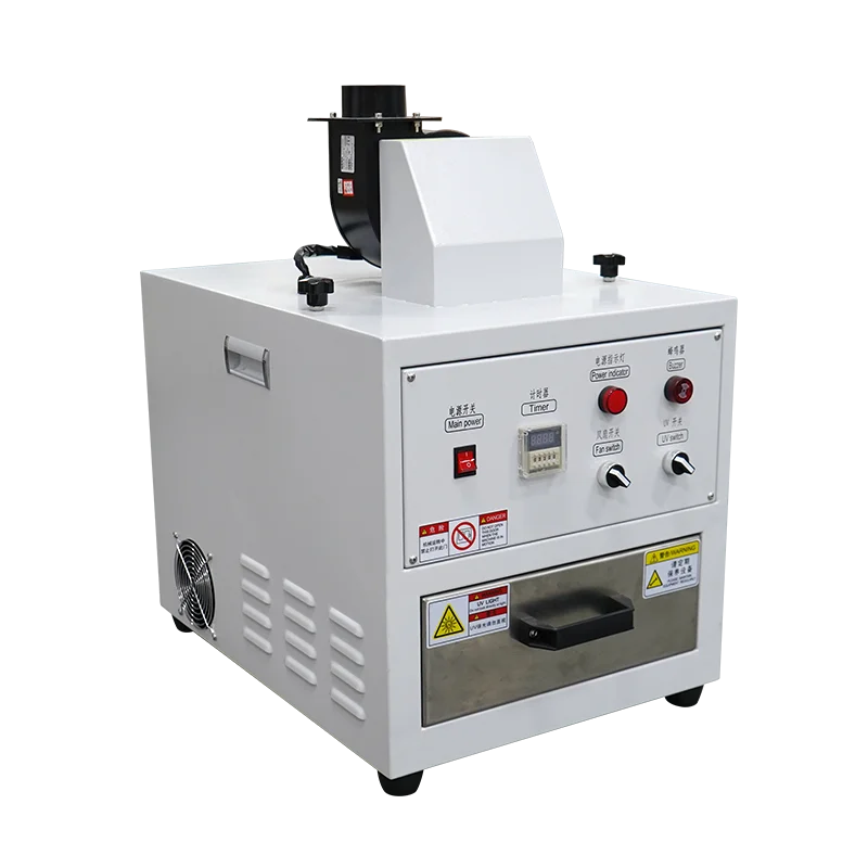 Drawer Type Small UV Curing Machine Ultraviolet Light Dryer Uv Curing Box UV Coating Curing