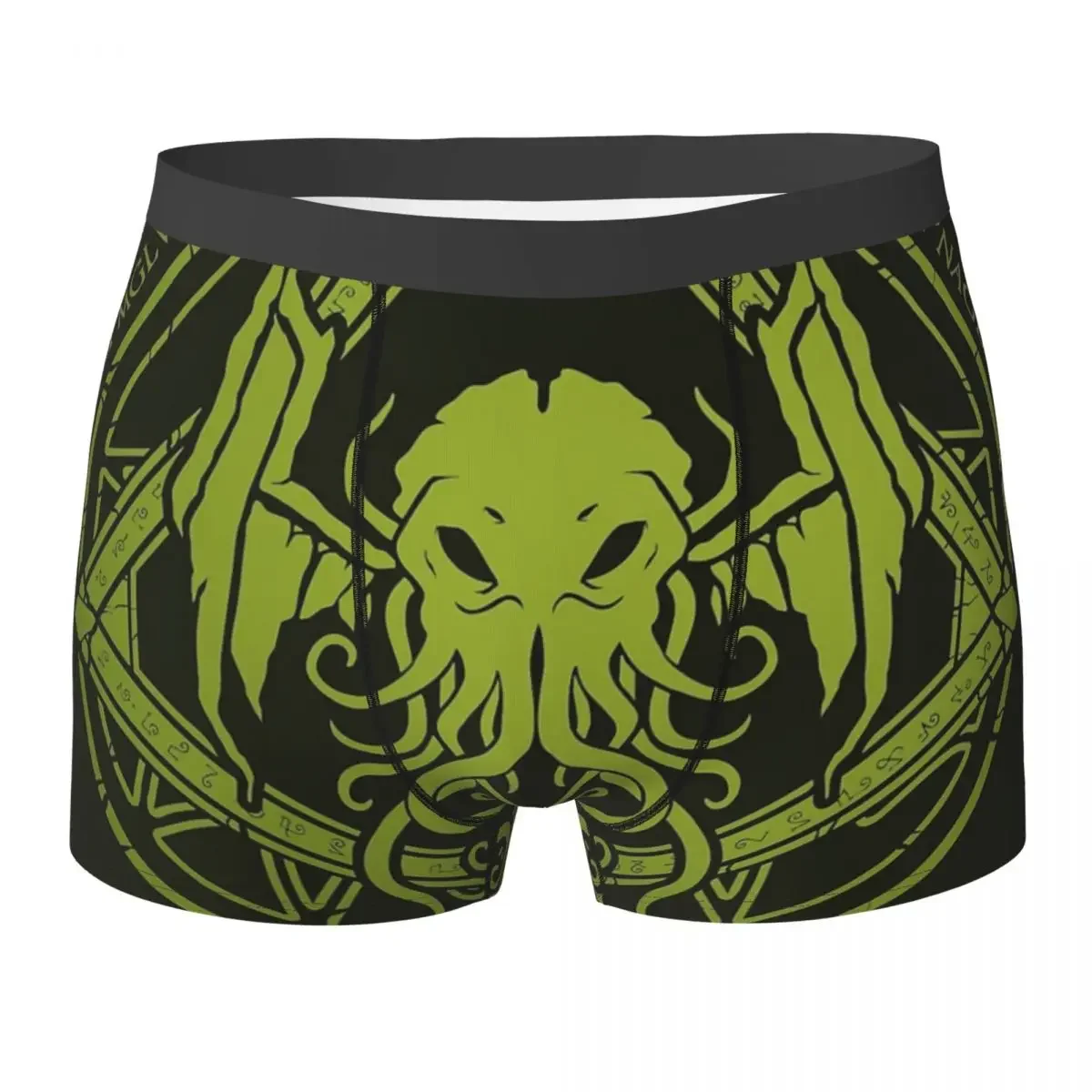 Boxer Underpants Shorts Cthulhu - Lovecraft - Chant Design Panties Men's Breathable Underwear for Homme Man Boyfriend Gift