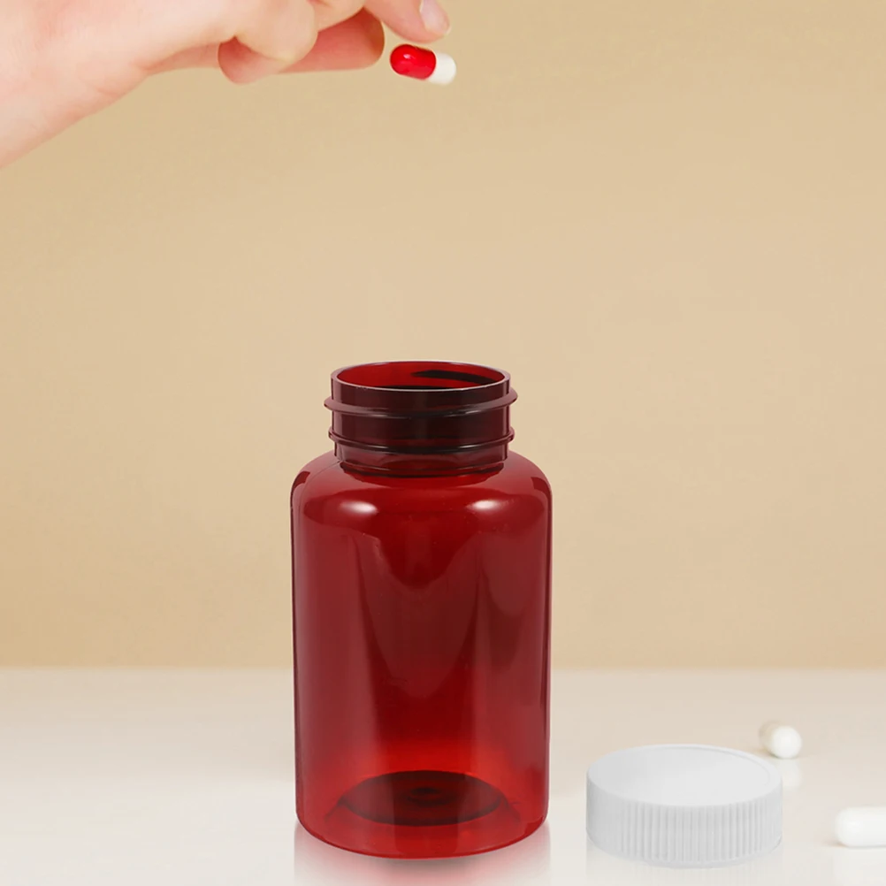 

16pcs 80ml for Storage Liquid Samples Empty Pill Storage Plastic Empty Pill Bottles Bottles Travel Sealed Caps PET