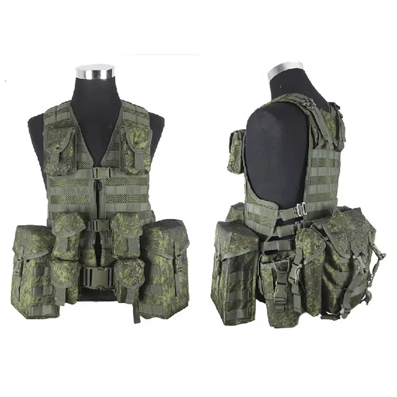 Russian 6Sh117 Tactical Molle Vest EMR/PKM Accessories Bags Multi Functional Packages Outdoor Combat Equipment Bags