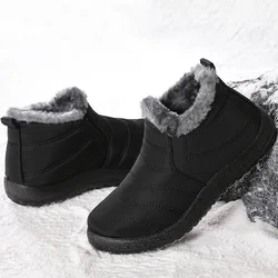 Women's Boots And Ankle Boots For Women Warm Fur Winter Boots Snow Botas Mujer Slip On Short Boot Combat Winter Shoes Women