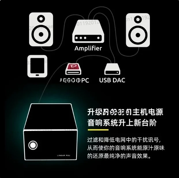Data Broadcast Small Host 120/160W DC Linear Stabilized Power Supply DC12/18/19/20V