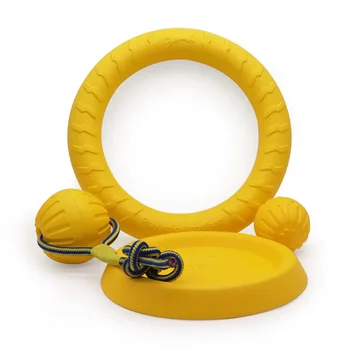 Pet toys don't bite Interactive Frisbee Dog toy Boredom relief Pet ball Puppy supplies Dog bite ring 3