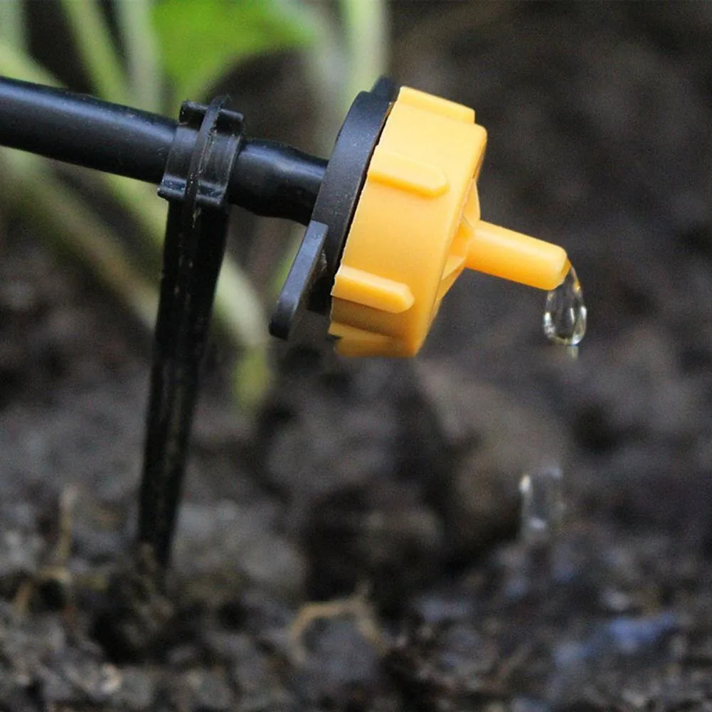 

For Efficient Watering Dripper 100 Pack Easy Integration into Existing System Ample Supply for Garden or Irrigation Project