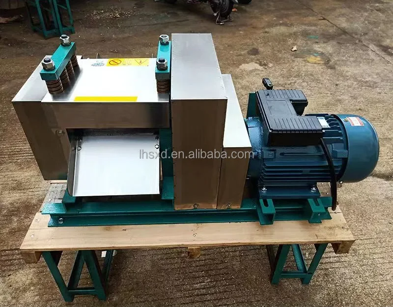 800kg/h Electric Automatic Sugarcane Juicer, Commercial Sugarcane Press Juice Extractor for Beverage Processing